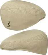 Czapki męskie - Płaski Kaszkiet 504 Tropic Ventair by Kangol, beżowy, XXL (62-63 cm) - miniaturka - grafika 1