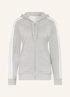 Adidas Bluza Rozpinana Essentials grau - Moda i Uroda OUTLET - miniaturka - grafika 1