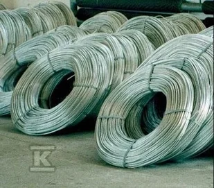 Drut stalowy ocynkowany FI 8 (1mb=0.40kg) Z350 - Piorunochrony - miniaturka - grafika 1