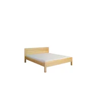 Łóżka dla dzieci i młodzieży - Łóżko Drewniane Sosnowe Prestige 90 x 200 Meble Doktór Bejca Czarna - miniaturka - grafika 1