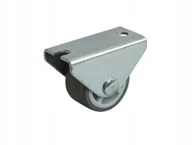 Meble modułowe i akcesoria - Rolka meblowa GUMOWA do montażu od góry FI 25 mm kółko rolka meblowa SZARA - miniaturka - grafika 1