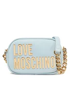 Torebki damskie - LOVE MOSCHINO Torebka JC4026PP1MKD0712 Błękitny - miniaturka - grafika 1