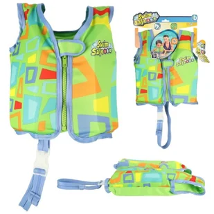 BESTWAY 32176 Kamizelka do pływania dziecięca zielona 1-3lat 11-19kg - Materace dmuchane i koła do pływania - miniaturka - grafika 1