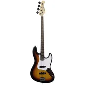 Gitary basowe - 'Arrow Louisiana4 Bass Sb Rosewood Wh Gitara Basowa Arrow L2050053' - miniaturka - grafika 1
