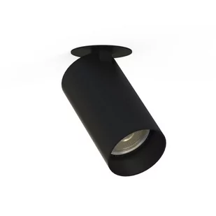 Nowodvorski Lampa 1 punktowa podtynkowa MONO SURFACE I 10W GU10 czarny 7833 - Lampy sufitowe - miniaturka - grafika 1