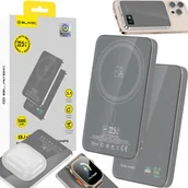 Powerbanki - BLAVEC POWERBANK MAGSAFE MAGNETYCZNY MINI INDUKCYJNY CIENKI 5000 mAh 22,5W - miniaturka - grafika 1