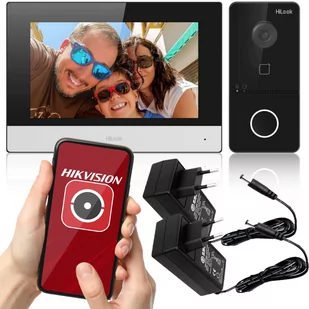 Zestaw wideodomofonowy IP Hilook by Hikvision IP-VIS-SLIM - Wideodomofony - miniaturka - grafika 1