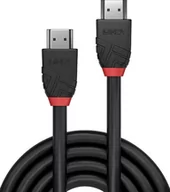 Kable - Lindy 36471 - Kabel HDMI 2.0 High Speed Black Line - 1m 36471 - miniaturka - grafika 1