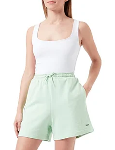 JACK&JONES Damskie szorty JJXX JXABBIE HW REL Every Brush SN, pastelowe zielone/szczegóły: Black Logo Print, S, Pastel Green/Szczegóły: czarne logo Print, S - Spodenki damskie - miniaturka - grafika 1