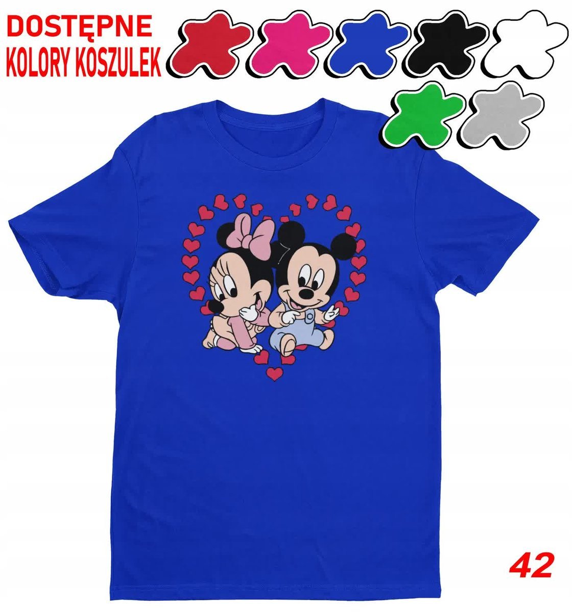 Dziecięca Koszulka Z Nadrukiem Duży Wybór -M 134-140