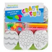 Zabawki kreatywne - Craft with Fun Zestaw kreatywny Wielkanoc 54szt Jaj Pbh 3/12 - miniaturka - grafika 1