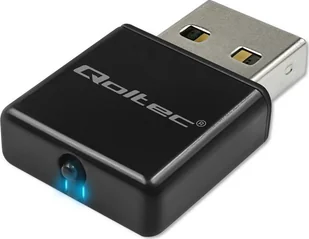 Karta sieciowa Qoltec Bezprzewodowy Ultra szybki mini adapter NANO Wi-Fi Qoltec standard N USB 2.0 300Mbps - Karty sieciowe - miniaturka - grafika 1