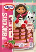 Dodatki do ciast w proszku - Dr. Oetker Pancakes smak malinowy 165 g - miniaturka - grafika 1