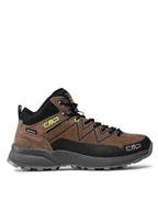 Buty trekkingowe męskie - CMP Trekkingi Kaleepso Mid Hiking Shoe Wp 31Q4917 Brązowy - miniaturka - grafika 1