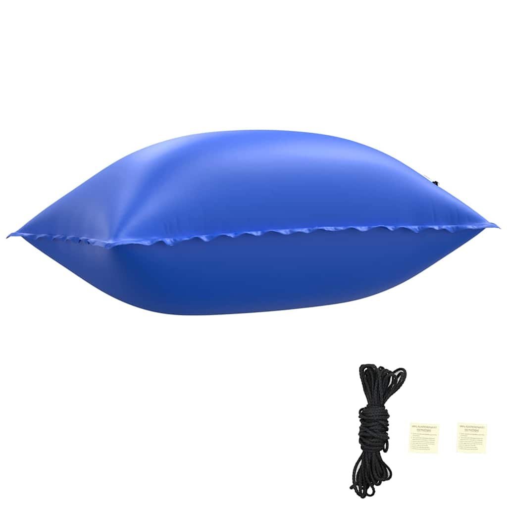 vidaXL Poduszka Basenowa Niebieski 400 x 200 x 140 cm PVC