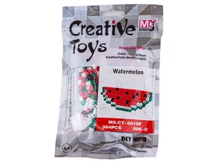 Koraliki Do Prasowania Wersja 3D, Szablon Arbuz Owoce, Saszetka, Prasowanka - Prace ręczne dla dzieci Koraliki Do Prasowania Wersja 3D, Szablon Arbuz Owoce, Saszetka, Prasowanka - Prace ręczne dla dzieci - miniaturka - grafika 1