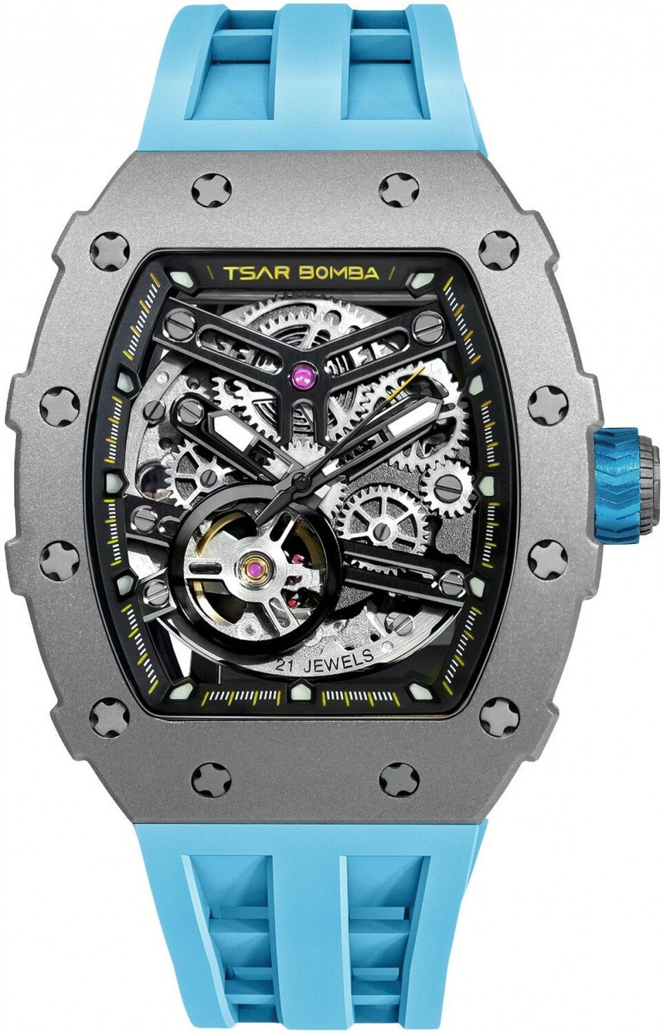 Zegarek męski Tsar Bomba TB8208T-03 niebieski