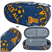 Piórniki - Piórnik owalny PC1 Soccer Balls - ST-Majewski - miniaturka - grafika 1