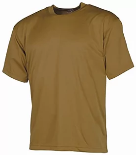 Koszulki męskie - MFH US Army Tactical T-Shirt Quickdry Taktyczna koszulka z krótkim rękawem, okrągły dekolt, koszulka męska S-3XL - grafika 1