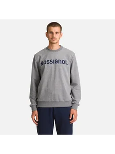 Bluza Rossignol Logo Sweat Rn Fl szary M - Bluzy męskie - miniaturka - grafika 1