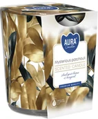 Świece - Świeca zapachowa w szkle BISPOL Aura 22H TAJEMNICZA PACZULA - miniaturka - grafika 1