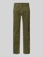 Spodnie męskie - Spodnie o kroju slim fit z imitacji sztruksu model ‘Laval’ - miniaturka - grafika 1