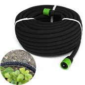 Inne akcesoria do nawadniania - Wąż ogrodowy nawadniający 15m pocący się kroplujący - miniaturka - grafika 1