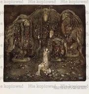 Pasmanteria - Naprasowanka John Bauer malarstwo romantyzm 6 - miniaturka - grafika 1