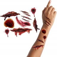 Prace ręczne dla dzieci - TATUAŻE RANY BLIZNY HALLOWEEN CHARAKTERYZACJA Y3 - miniaturka - grafika 1