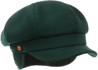 Czapki dla dzieci - Czapka Newsboy Camilla by Mayser, ciemnozielony, S (54-55 cm) - miniaturka - grafika 1