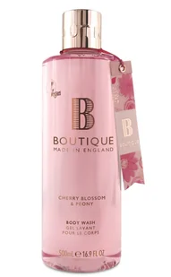 Butique England Żel do mycia ciała Kwiat Wiśni i Piwonia 500 ml - Kosmetyki do kąpieli - miniaturka - grafika 1