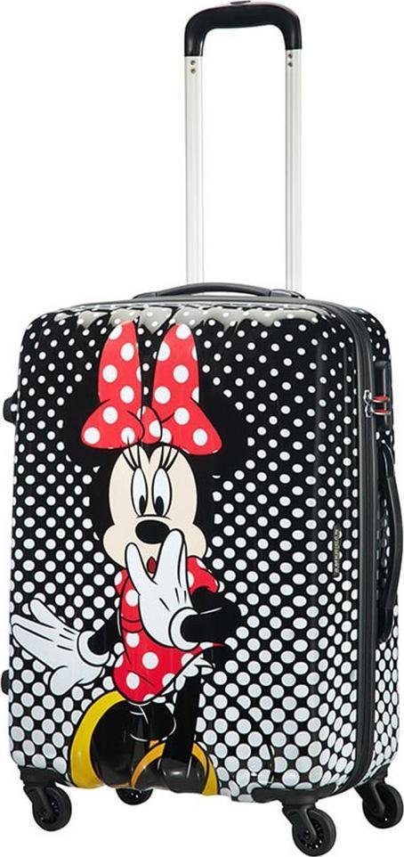 Samsonite Średnia walizka SAMSONITE AT Disney Legends 64479 Minnie Mouse Polka Dot uniwersalny