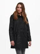 Płaszcze damskie - capispalla e giacche donna only 15206116 sally raincoat black - ONLY - miniaturka - grafika 1