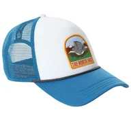 Czapki i chusty sportowe męskie - Czapka The North Face Valley Trucker 0A55ITM191 - niebieska - miniaturka - grafika 1