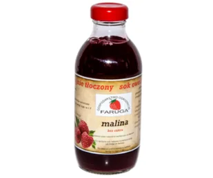 MALINA sok 330ml FARUGA - Soki i napoje niegazowane - miniaturka - grafika 1