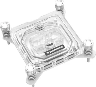 Barrow Barrow Intel CPU Wasserblock RGB, Acryl - weiß - Chłodzenie wodne - miniaturka - grafika 1