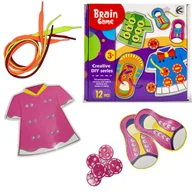 Zabawki interaktywne dla dzieci - Zabawka edukacyjna do nauki sznurowania - miniaturka - grafika 1