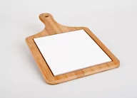 Deski do krojenia - Witek Home Deska do krojenia Witek Home Deska drewniana z wkładką porcelanową Pampeluna 122121 - miniaturka - grafika 1