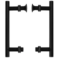 Akcesoria do armatury i ceramiki - Kerra UK-01 BL uchwyt do kabiny prysznicowej - miniaturka - grafika 1