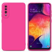 Etui i futerały do telefonów - Pokrowiec Etui Do Samsung Galaxy A50 4G / A50s / A30s w FLUID HOTPINK TPU Silikonowe Obudowa Ochronny Case Cover Cadorabo - miniaturka - grafika 1