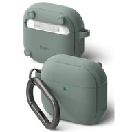 Akcesoria do słuchawek - Etui na słuchawki RINGKE Onyx Magnetic MagSafe do Apple Airpods 4 Zielony - miniaturka - grafika 1
