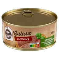 Pasztet i przetwory mięsne - Carrefour Original Gulasz wieprzowy 300 g - miniaturka - grafika 1