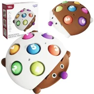 Zabawki kreatywne - WOOPIE Jeżyk Pop-it Cyferki Fidget Toys - miniaturka - grafika 1