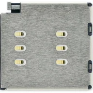 Części serwisowe do telefonów - Gniazdo czytnik kart SIM iPhone 11 Pro / 11 Pro Max ORG - miniaturka - grafika 1