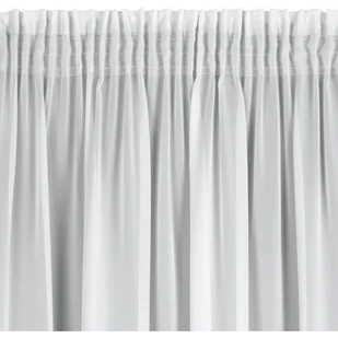 Firana na taśmie Dalia 350 x 270 cm biała - Firany - miniaturka - grafika 1