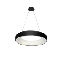 Lampy sufitowe - Azzardo Lampa wisząca Sovana 45 CCT styl nowoczesny aluminium akryl czarny AZ3437 - miniaturka - grafika 1