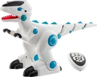 Roboty dla dzieci - EURObaby Dinozaur biały zdalnie sterowany - miniaturka - grafika 1