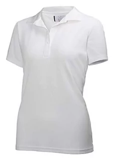 Koszulki i topy damskie - Helly Hansen Helly-Hansen damska koszulka polo Crew Tech biały M 33984-001-Medium - grafika 1
