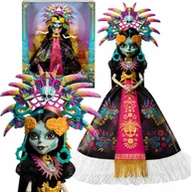 Lalki dla dziewczynek - Monster High Lalka Skelita Calaveras Dia De Muertos kolekcjonerska JDR63 - miniaturka - grafika 1