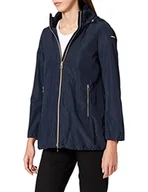 Kurtki damskie - Geox W NAYOMI LONG JKT kurtka damska, niebieski (Gothic Blue F4491), 34 - miniaturka - grafika 1